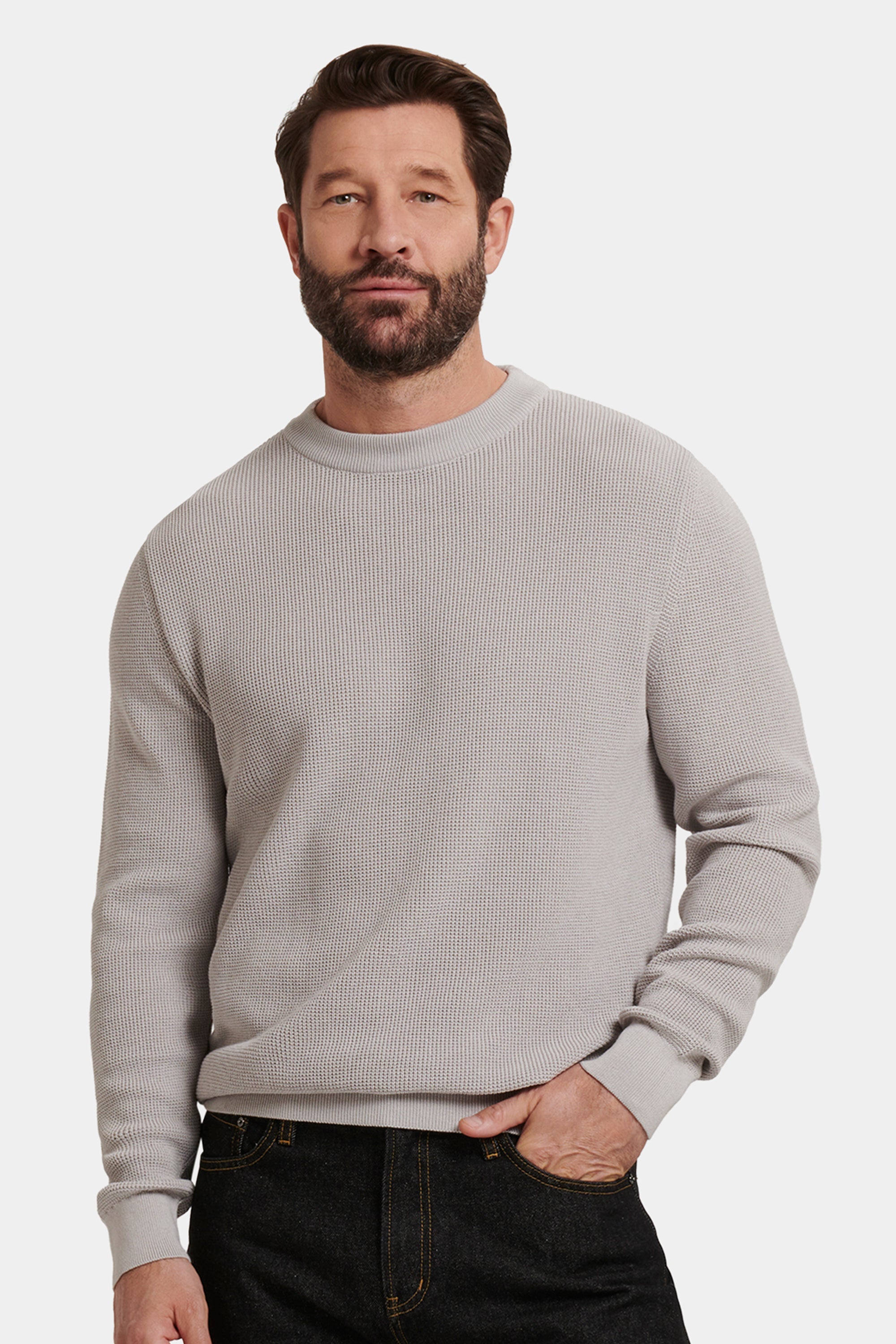 EL JERSEY DE CUELLO REDONDO LEONE