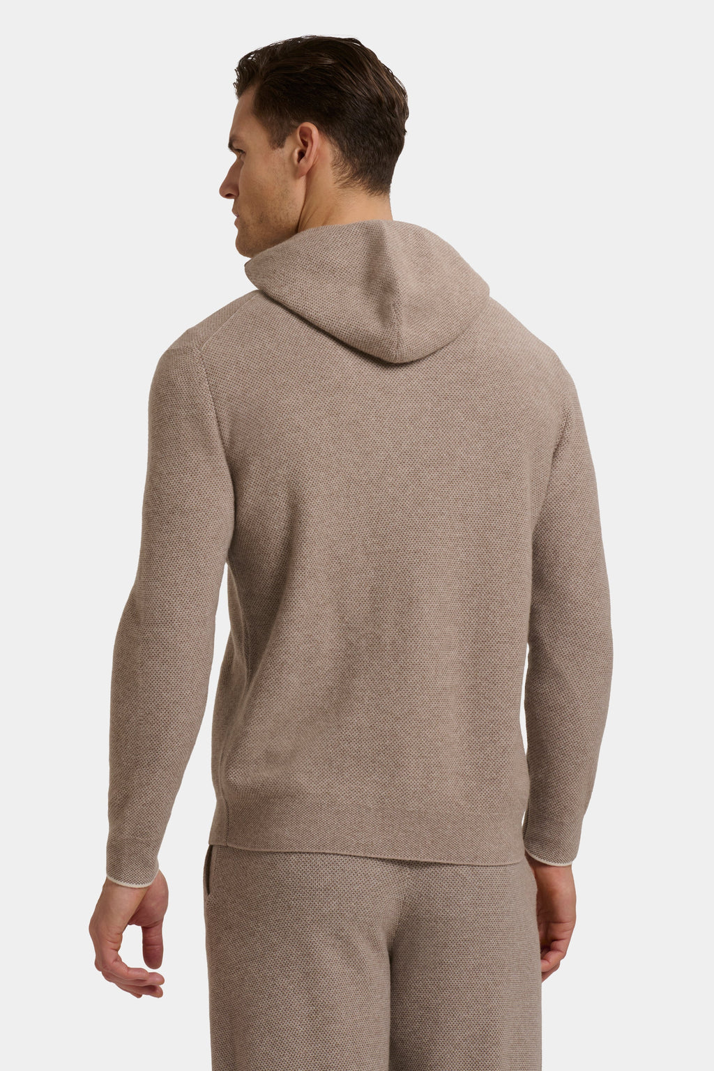 SUDADERA CON CAPUCHA Y CREMALLERA DE FARO