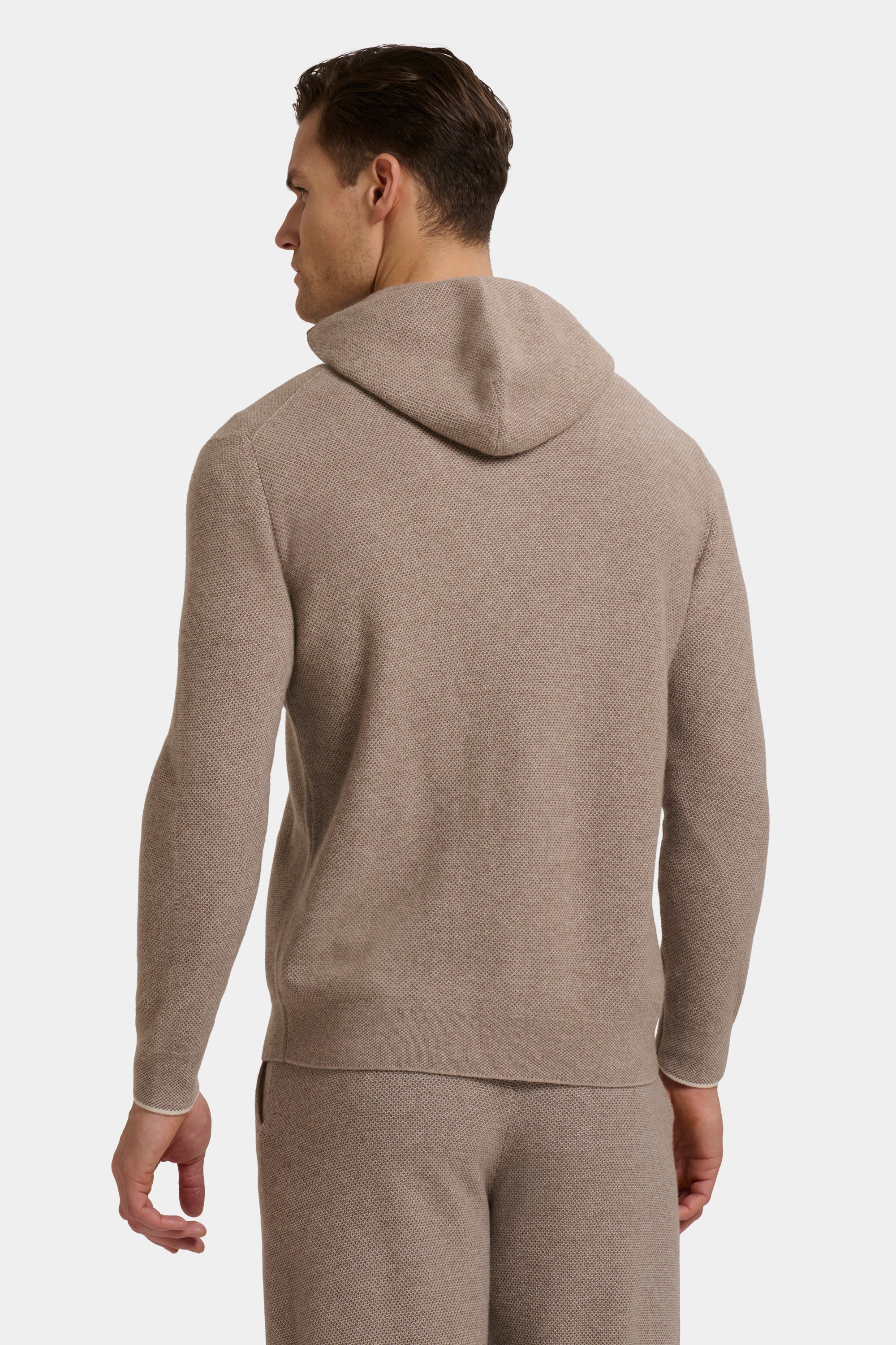SUDADERA CON CAPUCHA Y CREMALLERA DE FARO