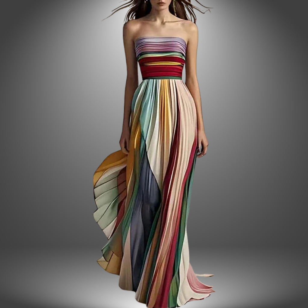 Clover™ | Vestido de noche con hombros al aire