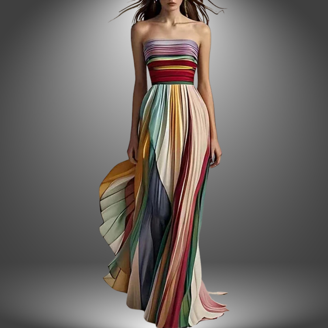 Clover™ | Vestido de noche con hombros al aire
