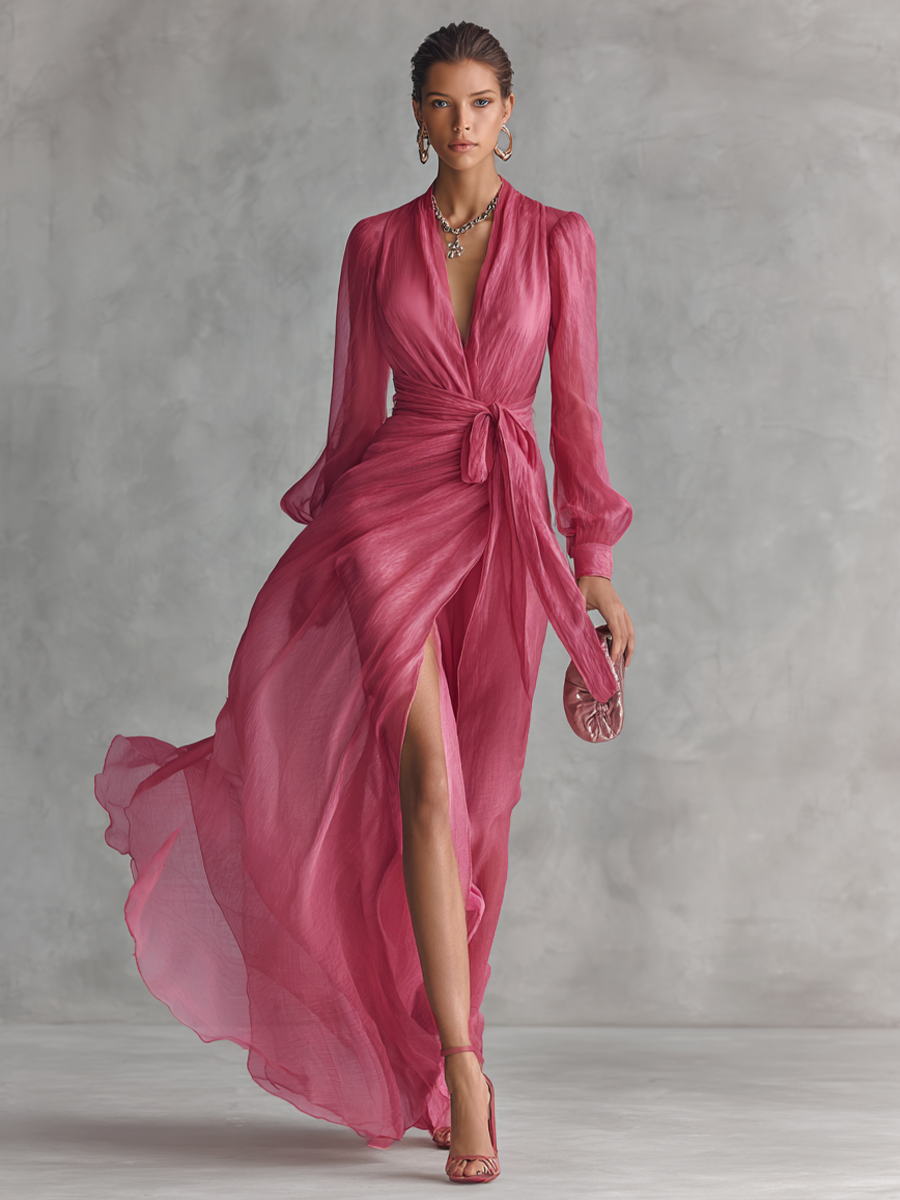 ELGANTE VESTIDO LARGO