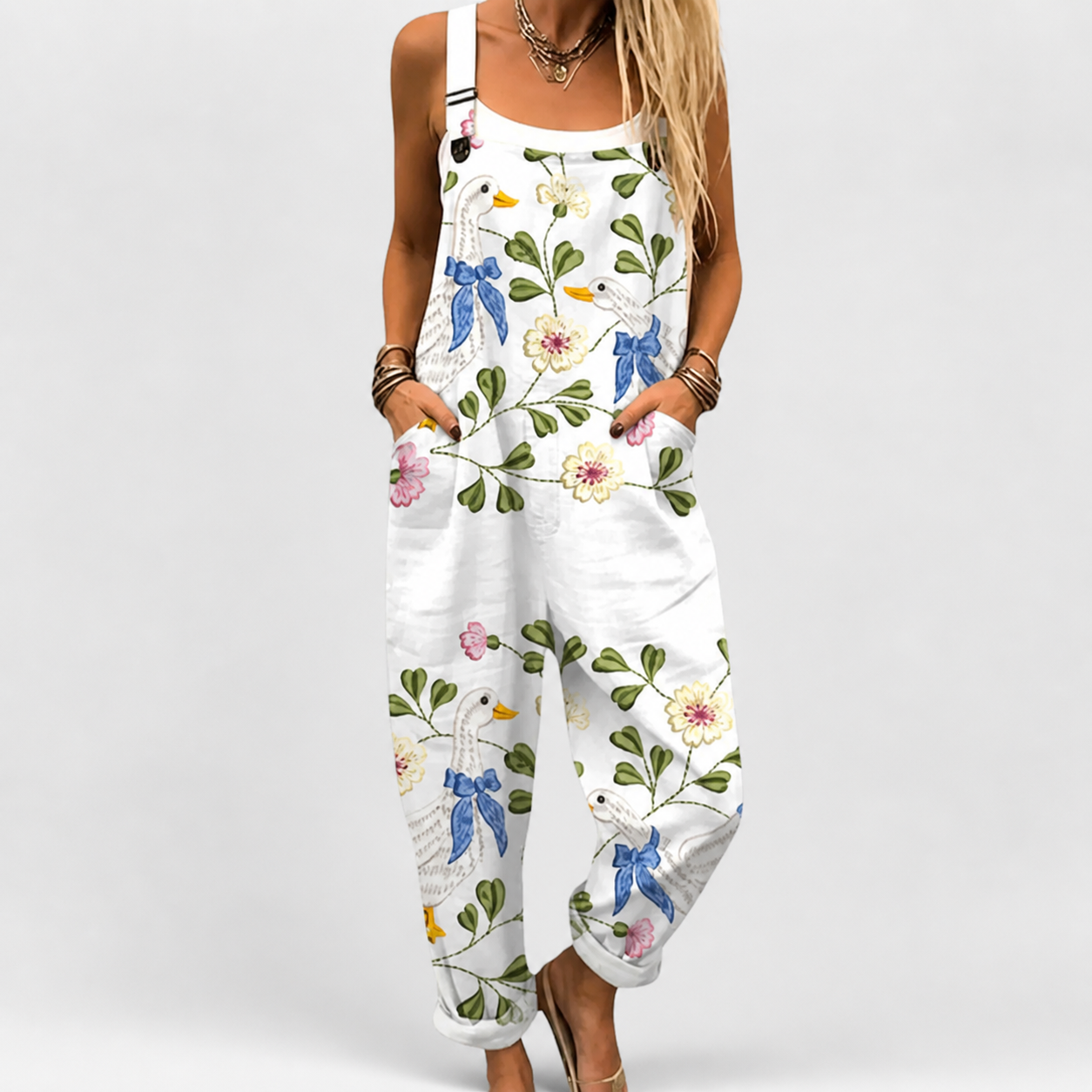 Cómodos monos estampados