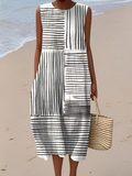Vestido midi estampado Rina™
