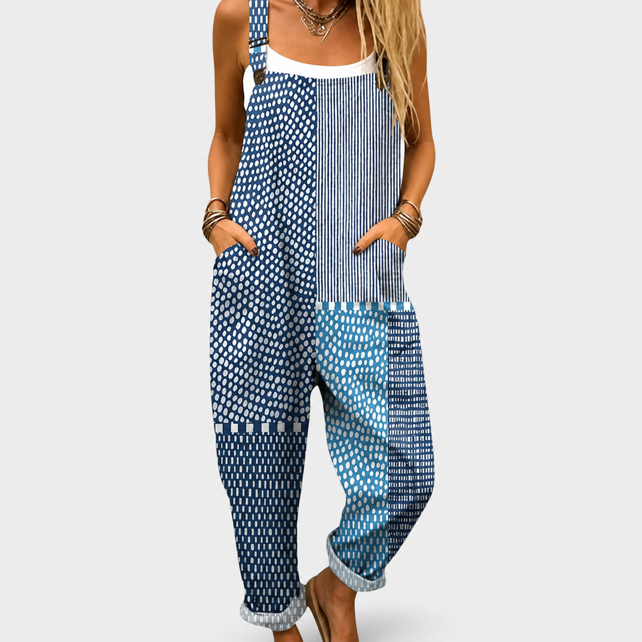 Cómodos monos estampados