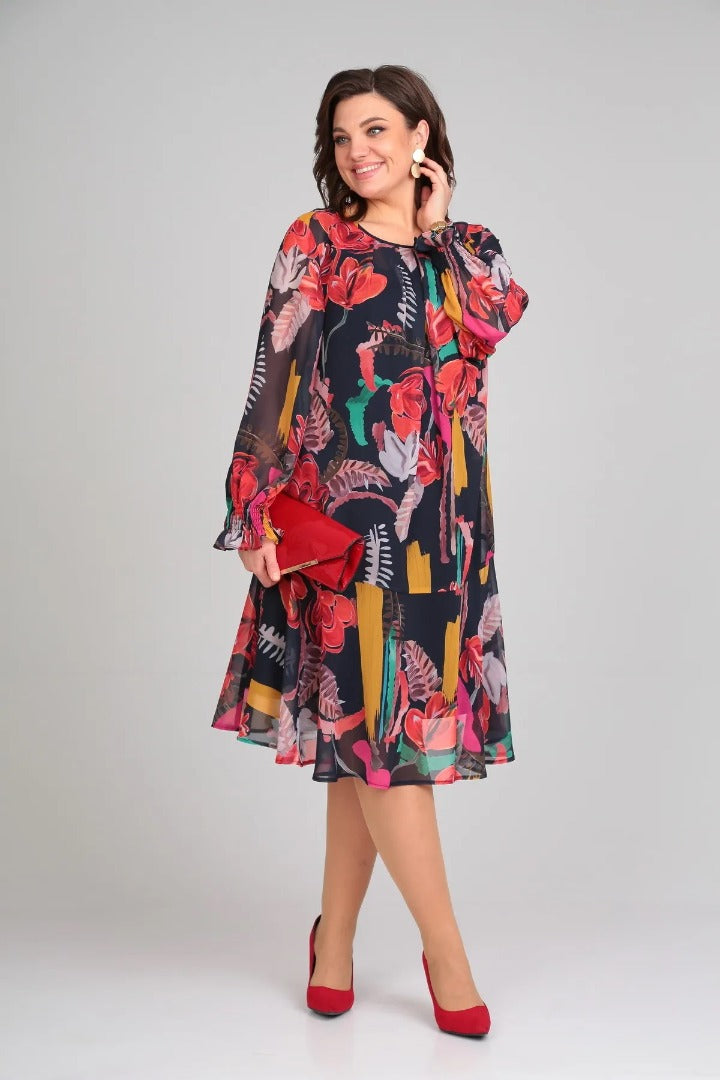 Florine – Elegante vestido floral