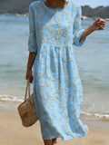 Natalie™ | Vestido Midi Floral