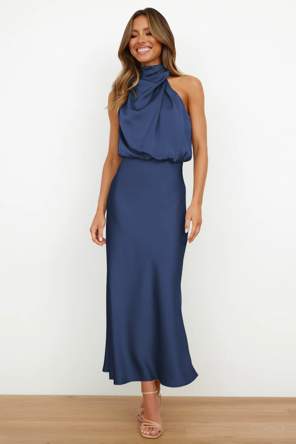 Violeta | Robe drapée Sahara
