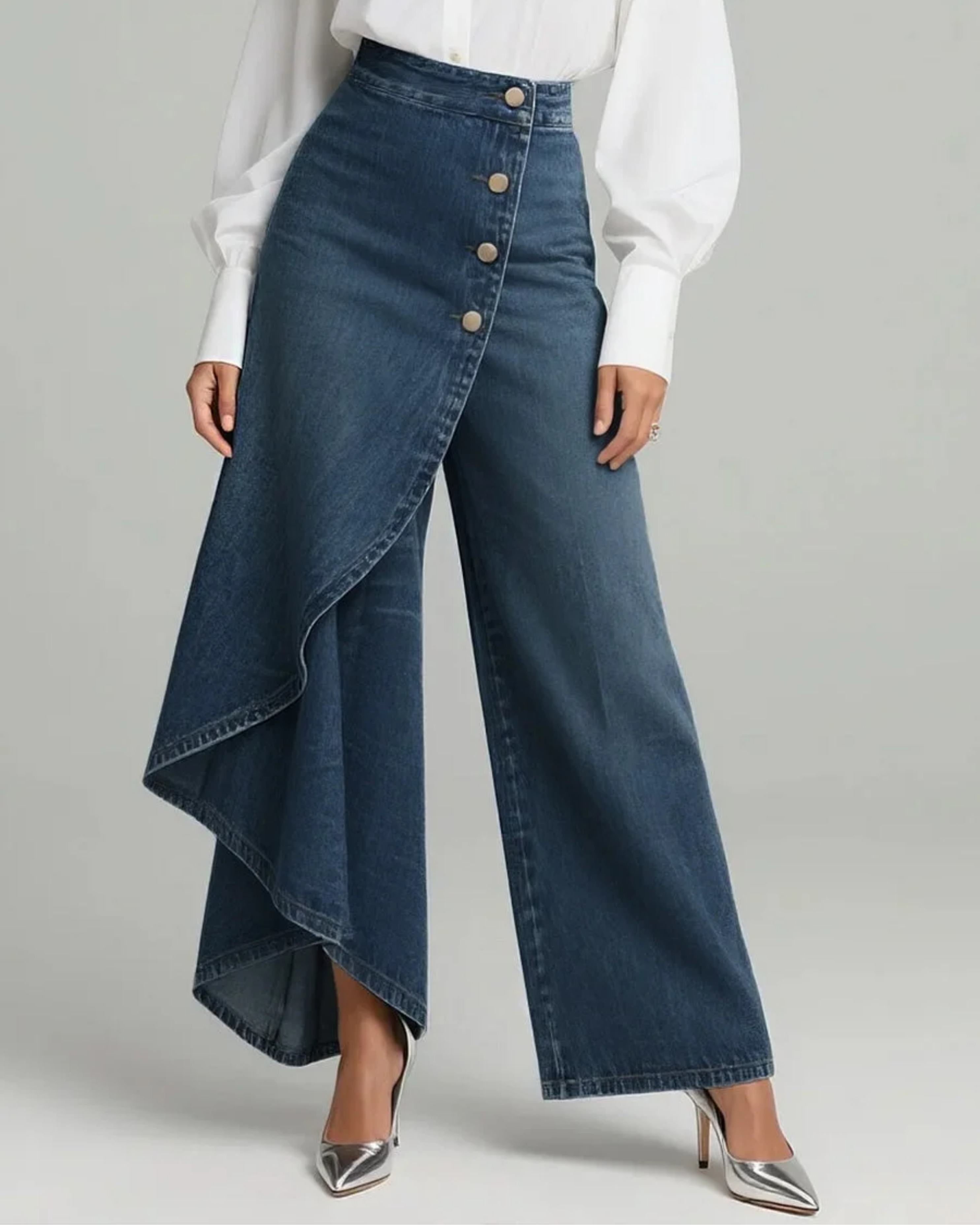 Pantalon portefeuille en jean