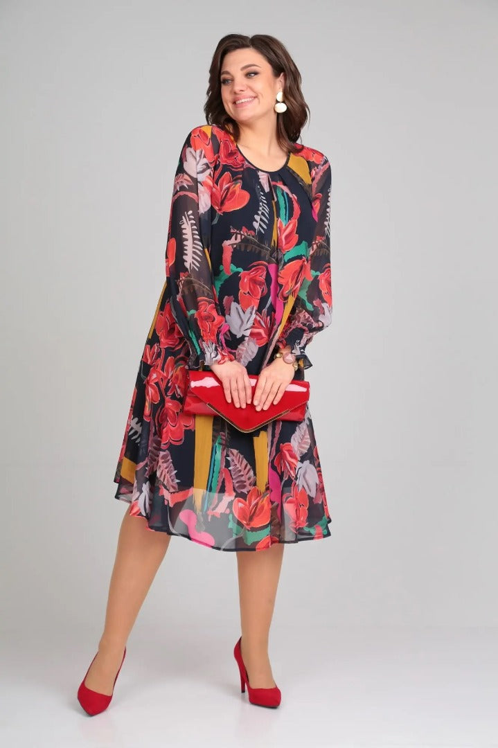 Florine – Elegante vestido floral