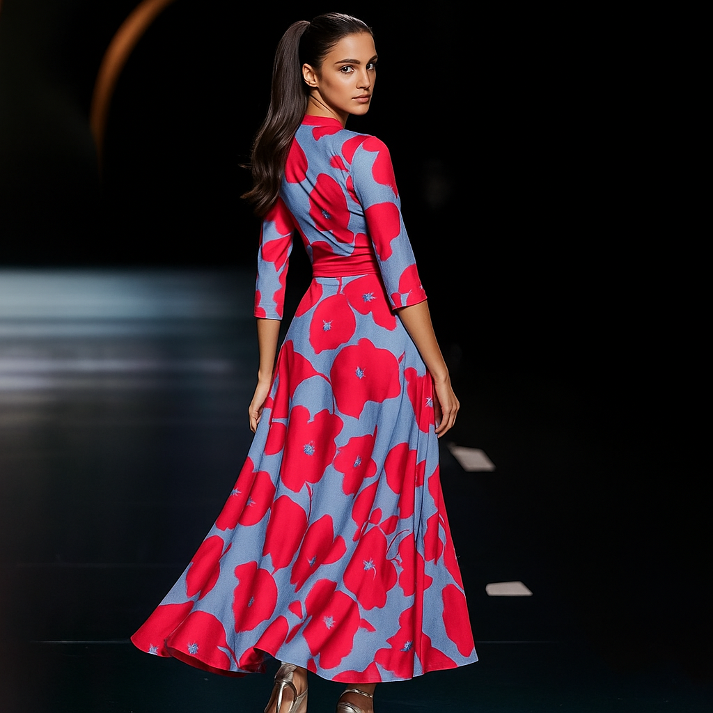 Aurora™ | Robe de tous les jours confortable à col en V