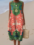 Vestido midi bohemio Vera™