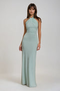 JANA | Vestido largo con cuello halter