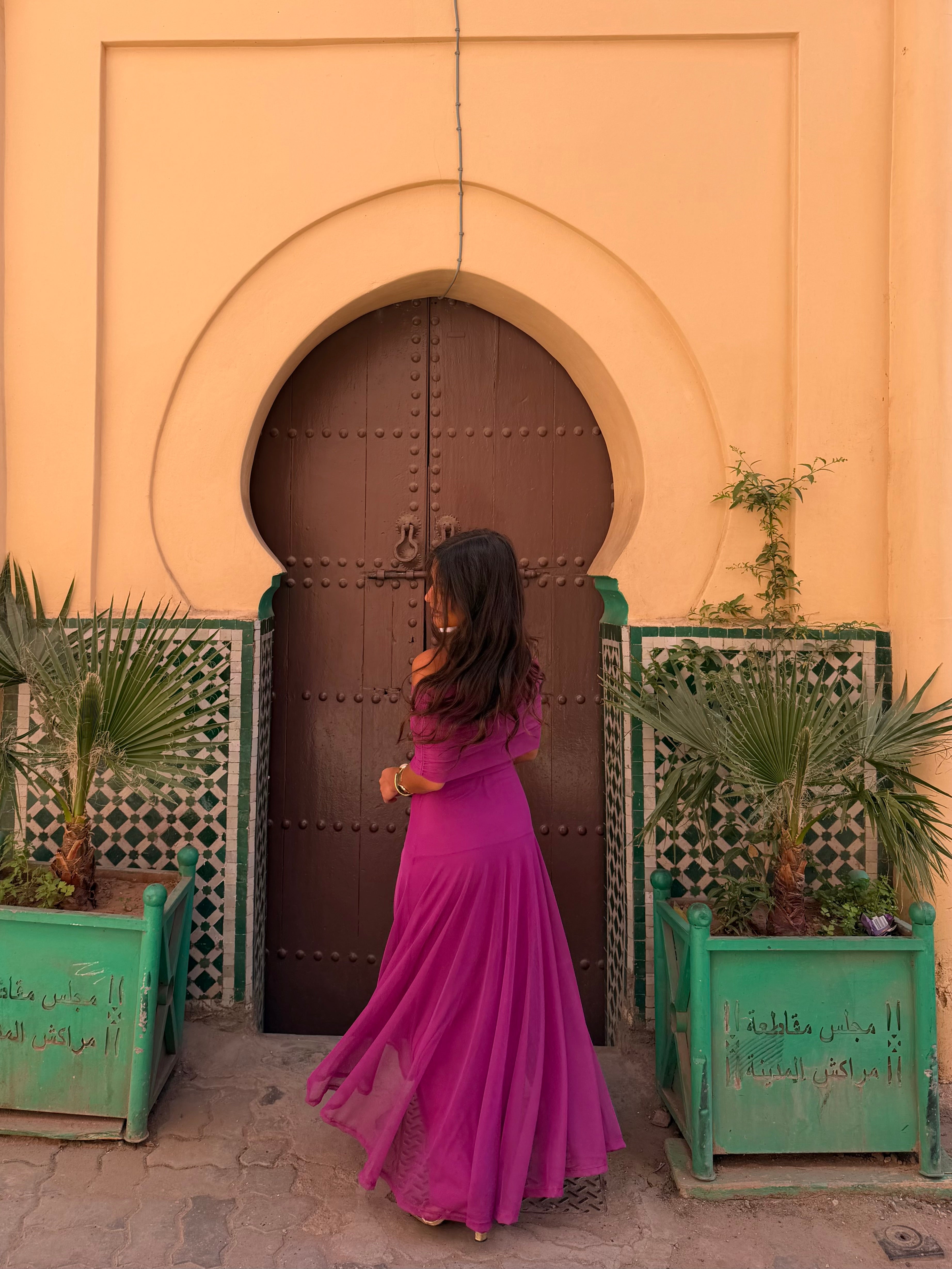 Vestido Toledo en fucsia - Envío del 11/05 al 18/05