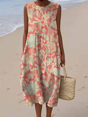 Robe midi fleurie Beth™