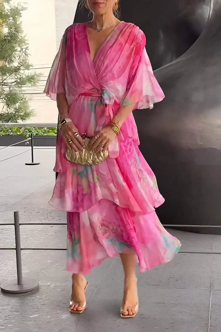 Cassia – Élégante robe en mousseline