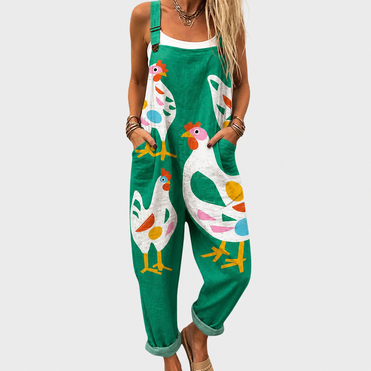 Cómodos monos estampados