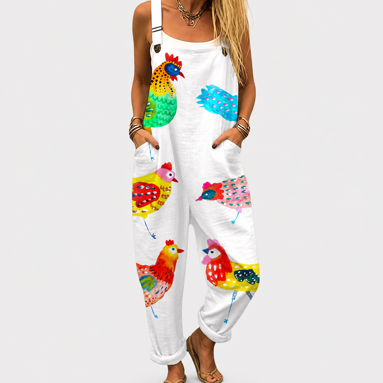 Cómodos monos estampados