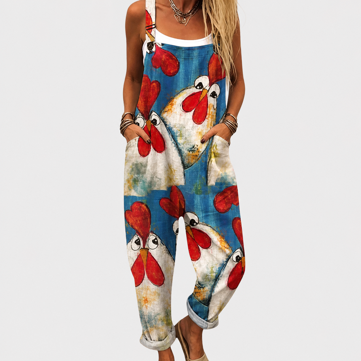 Cómodos monos estampados