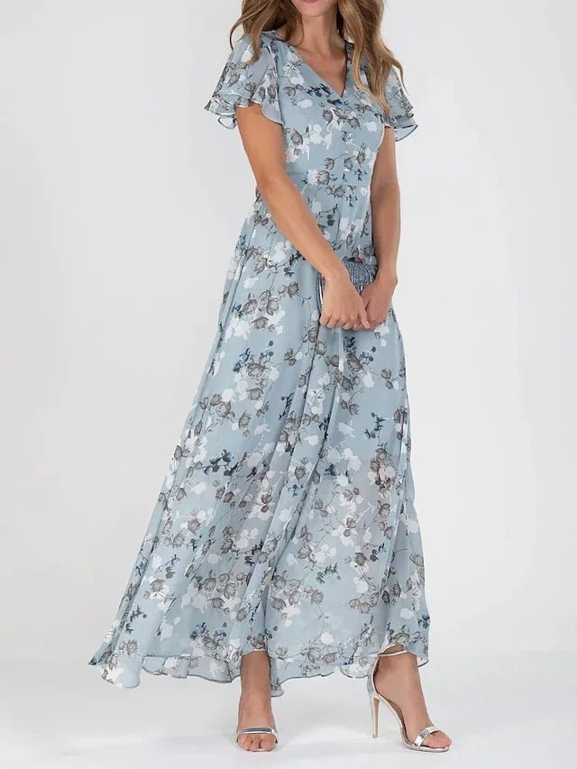 Zuri – Robe vaporeuse qui met la silhouette en valeur