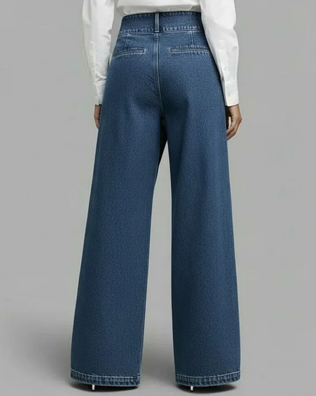 Pantalones envolventes de denim Noire