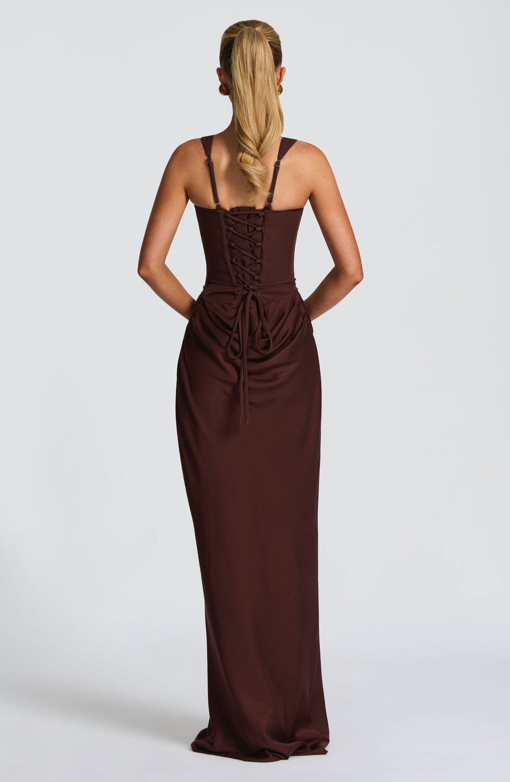 Vestido SKY™ -  Silueta fluida con corsé ajustado
