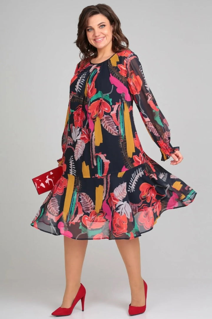 Florine – Elegante vestido floral