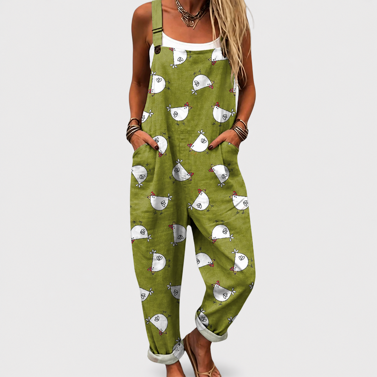 Cómodos monos estampados