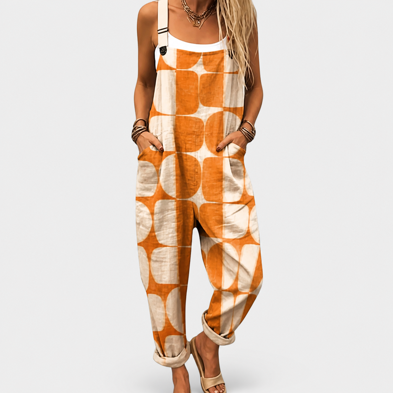 Cómodos monos estampados
