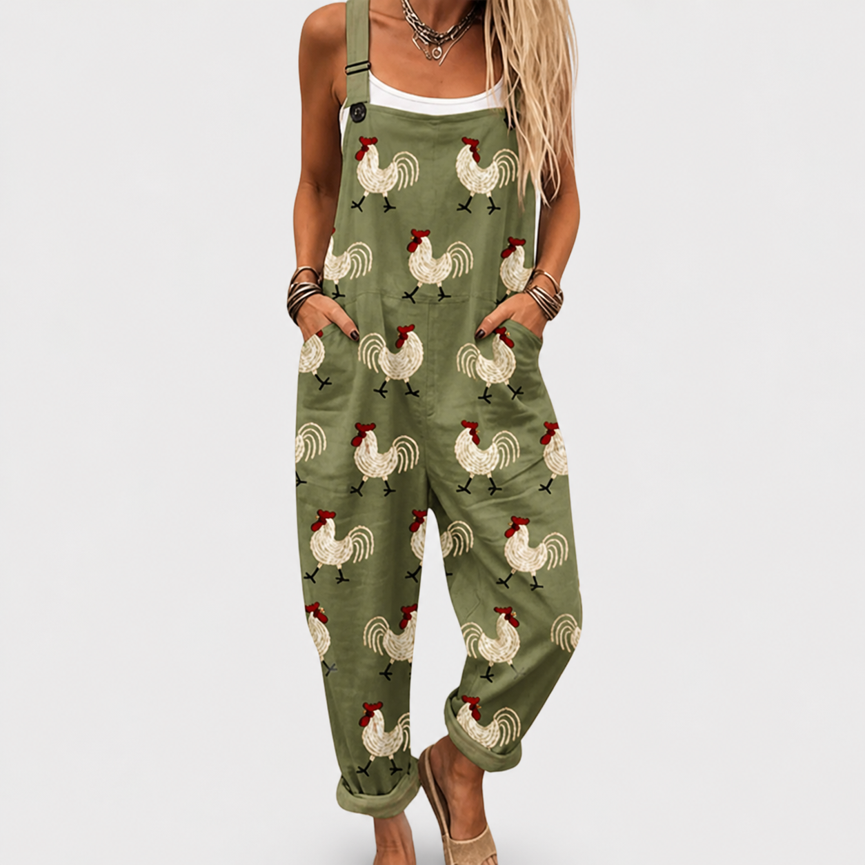 Cómodos monos estampados