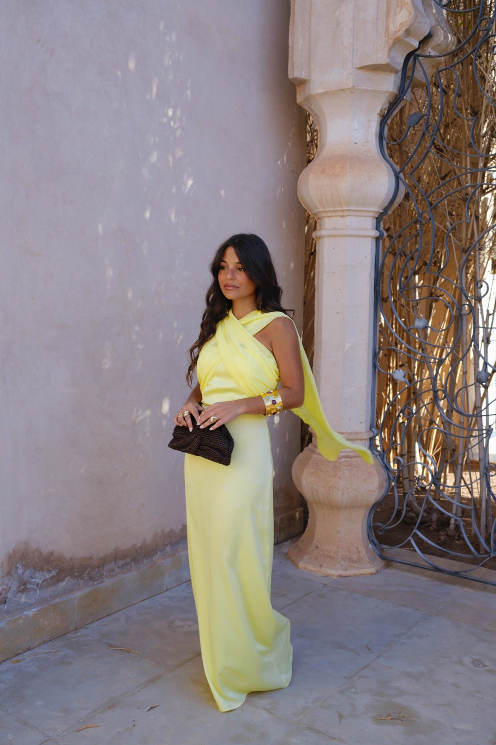 Vestido Triana en amarillo