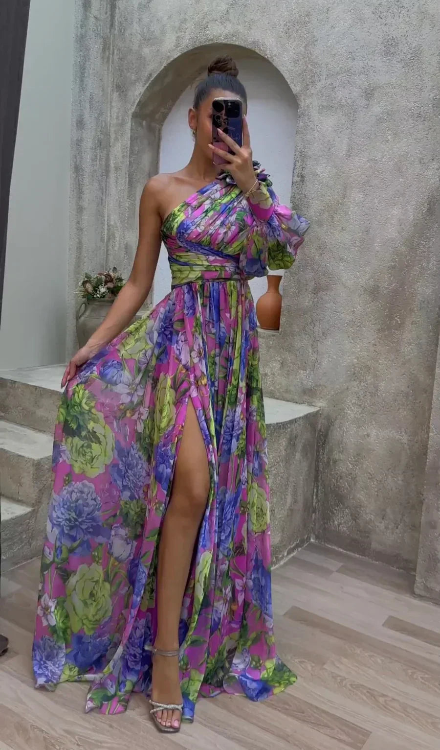 Evelyn™ | Abito Drama Blossom