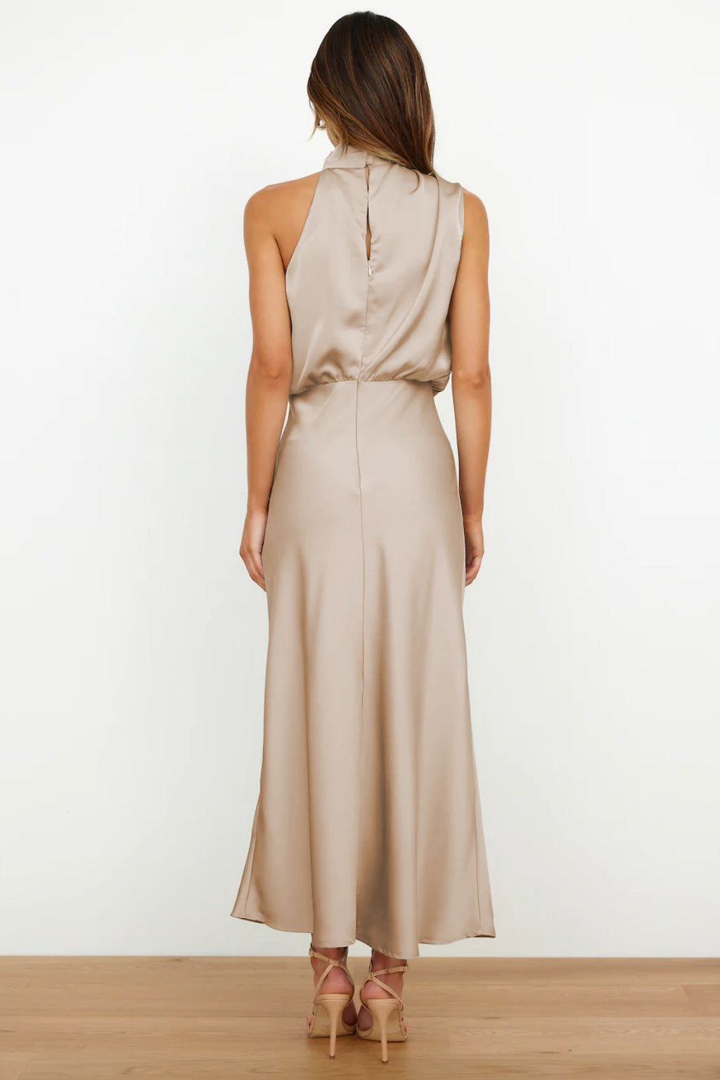 Violeta | Robe drapée Sahara
