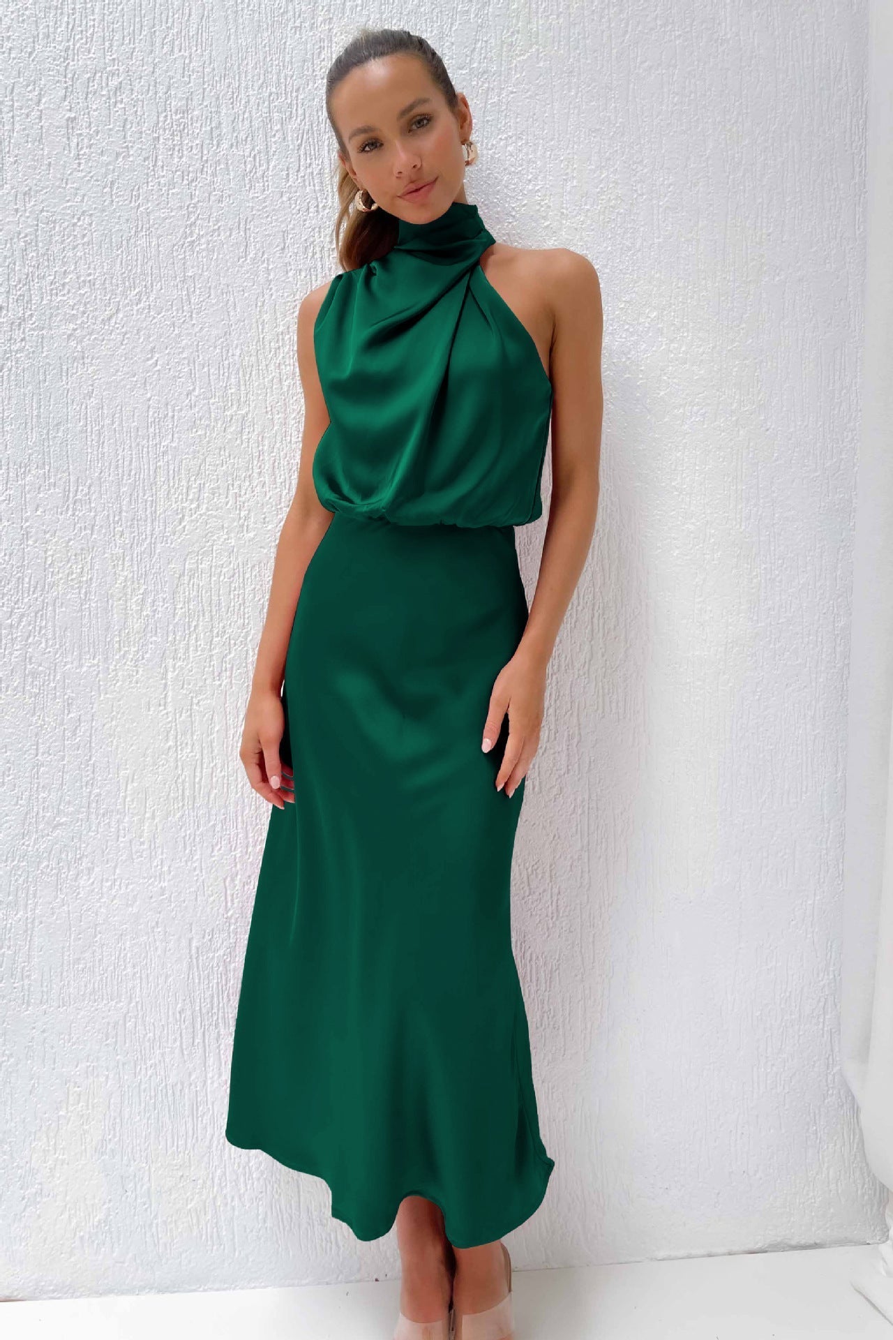 Violeta | Robe drapée Sahara