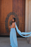 Vestido Paloma en azul