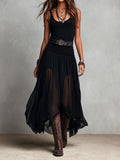 VESTIDO LARGO ELASTICO