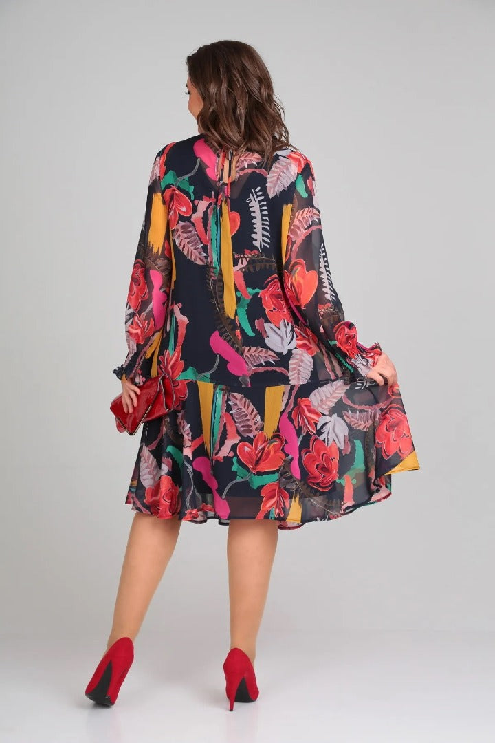 Florine – Elegante vestido floral
