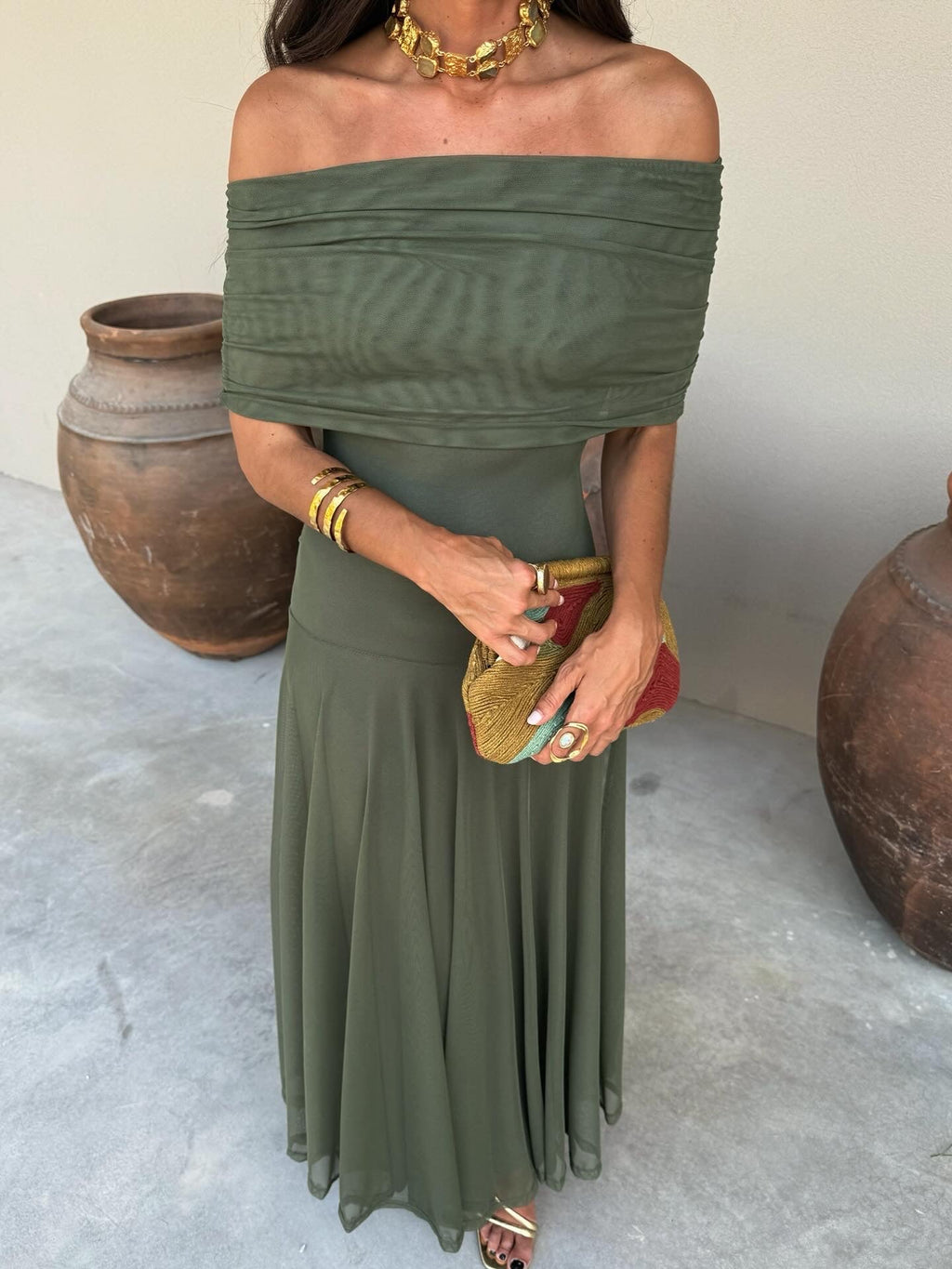 Vestido Toledo Verde™ — La invitada que nadie olvida