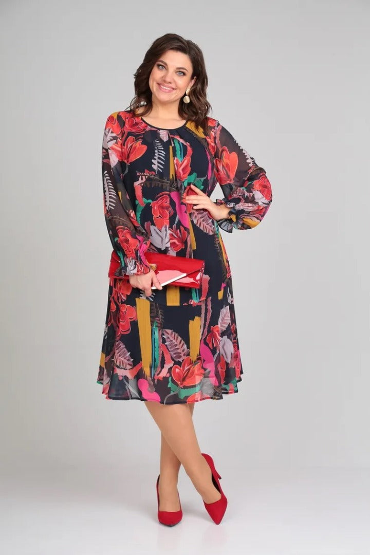 Florine – Elegante vestido floral