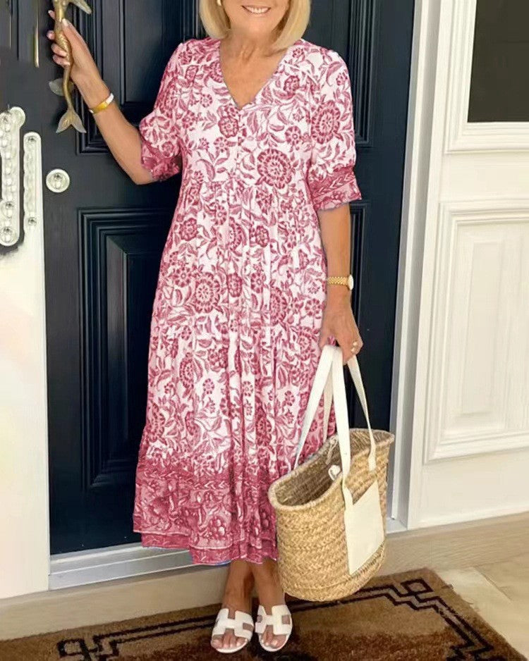 Madison – Robe légère et fluide à l’effet flatteur.