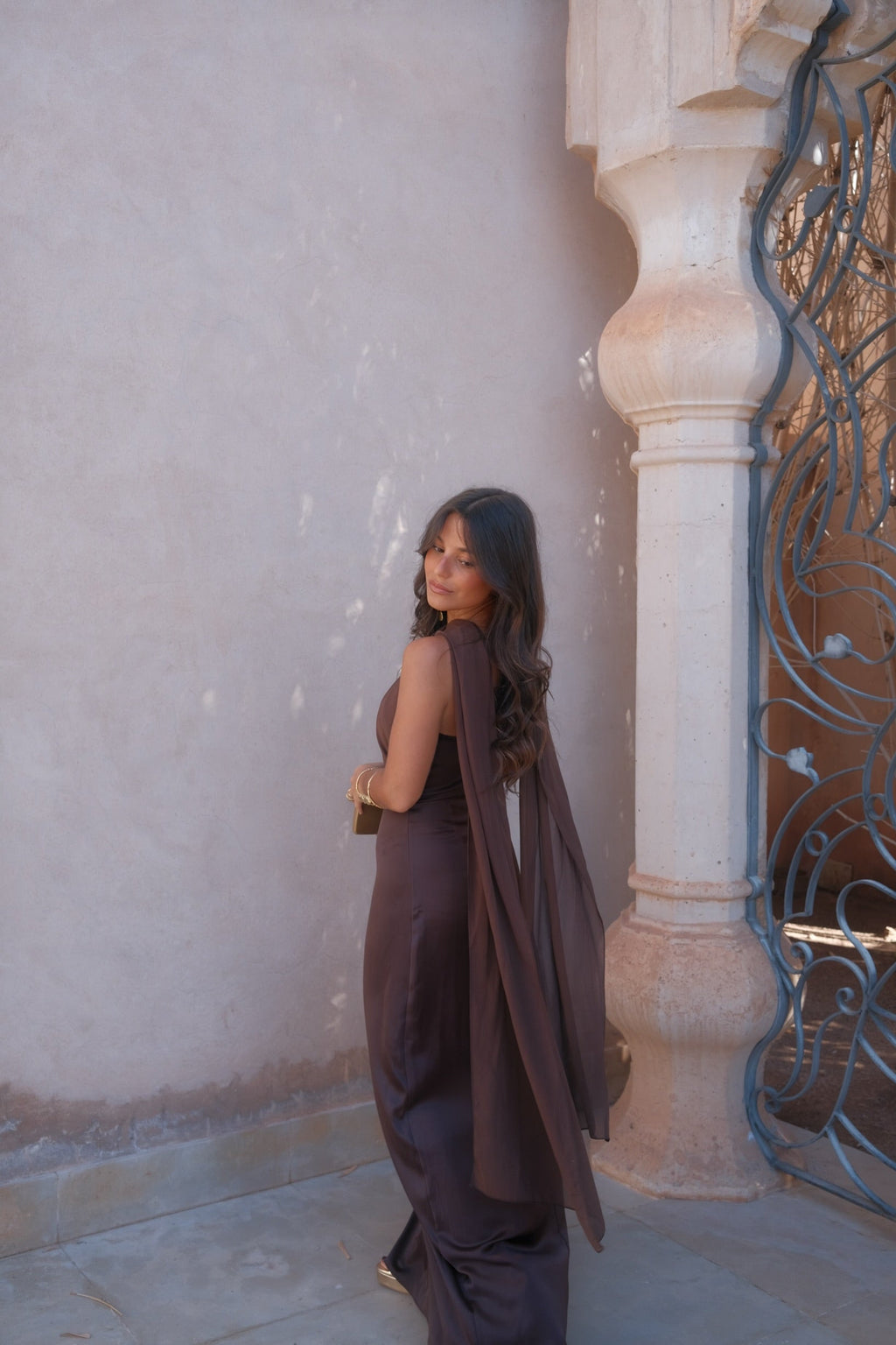 Vestido Triana en color marrón