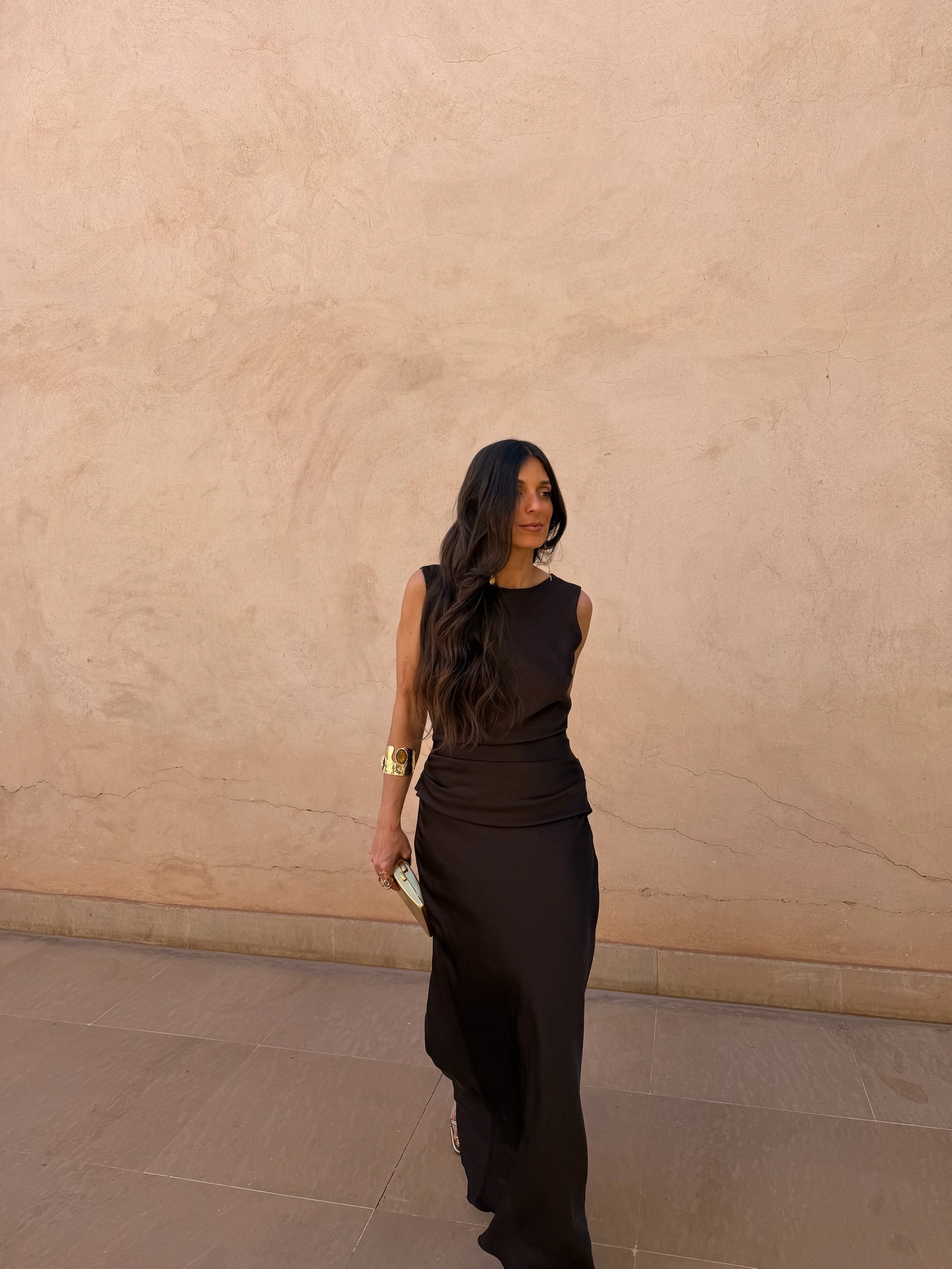 Vestido Medina en Marrón