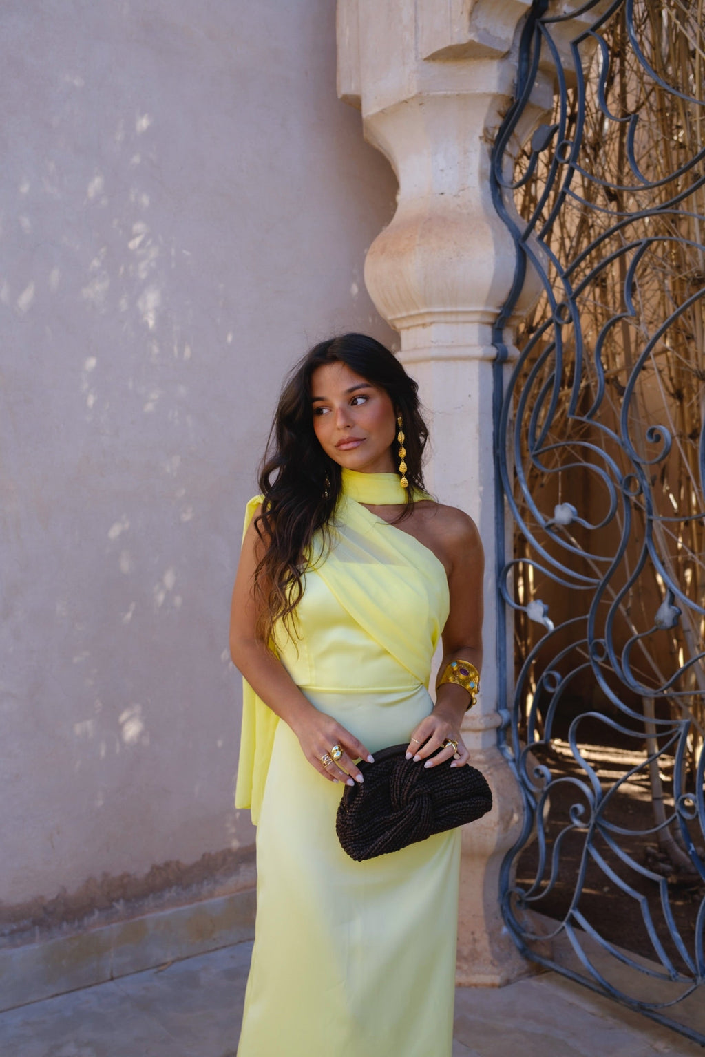 Vestido Triana en amarillo