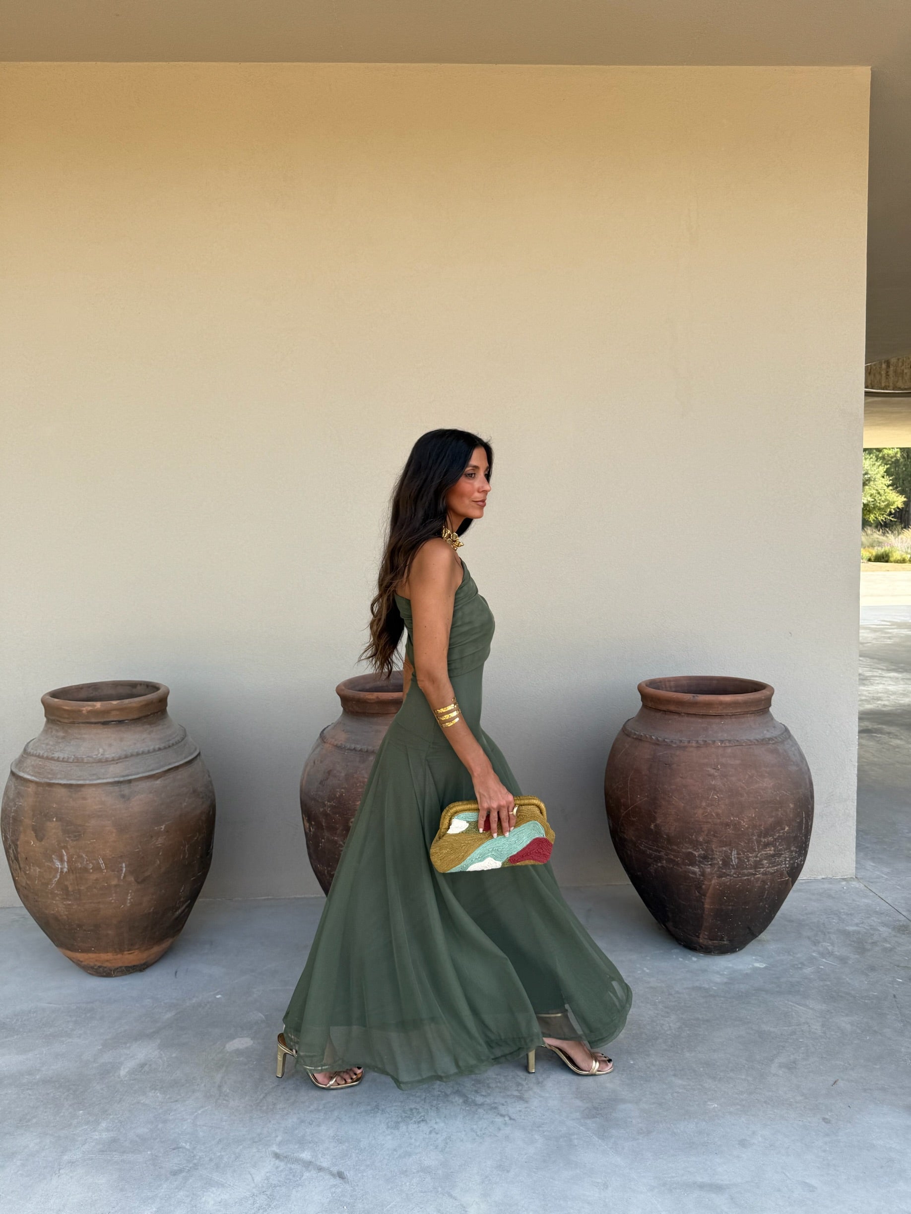Vestido Toledo Verde™ — La invitada que nadie olvida