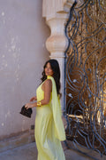 Vestido Triana en amarillo
