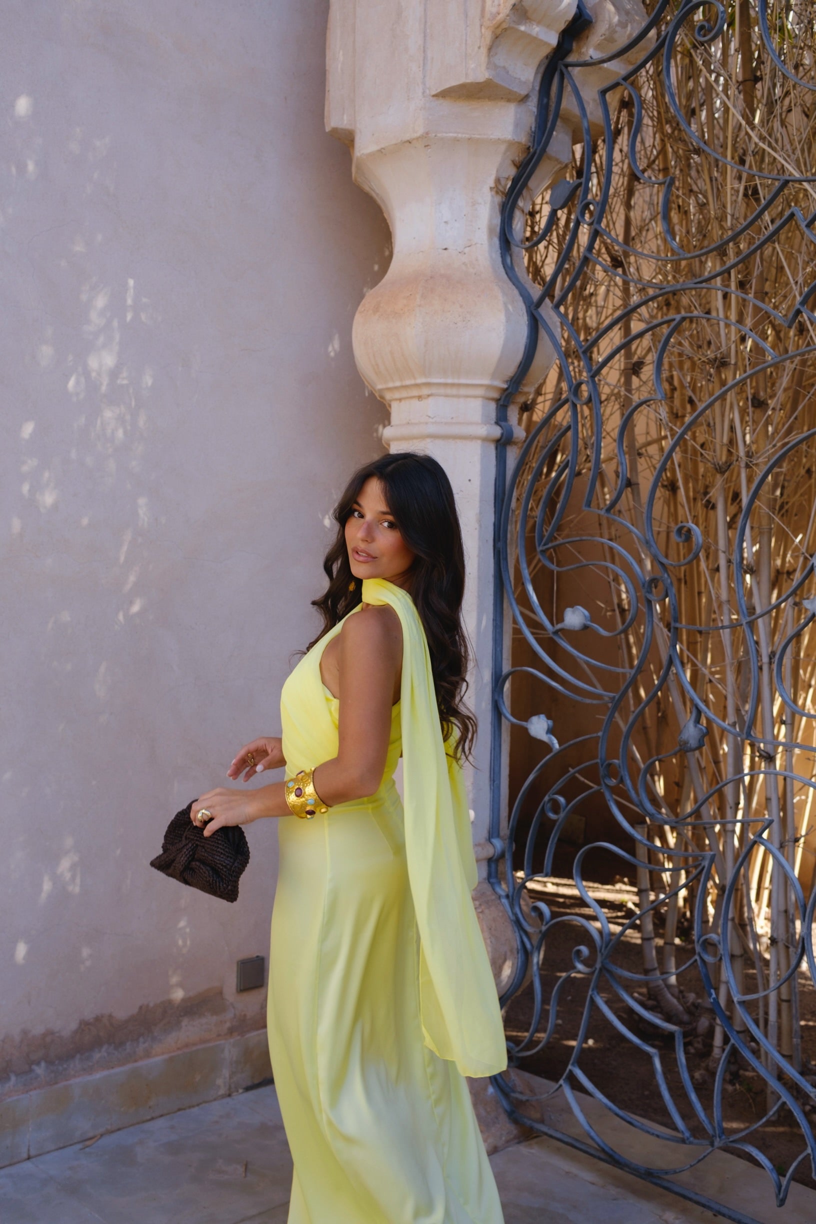 Vestido Triana en amarillo