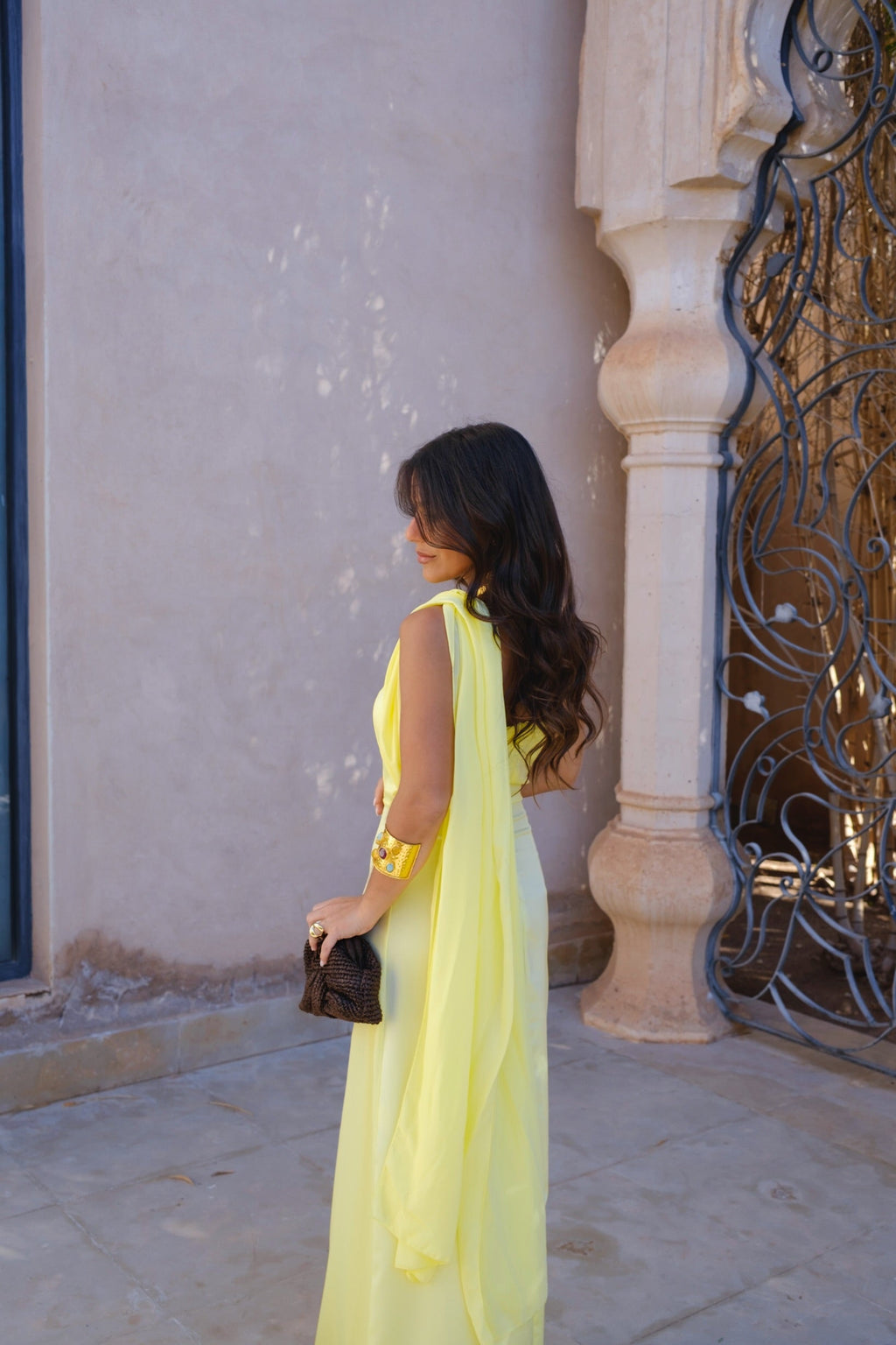 Vestido Triana en amarillo