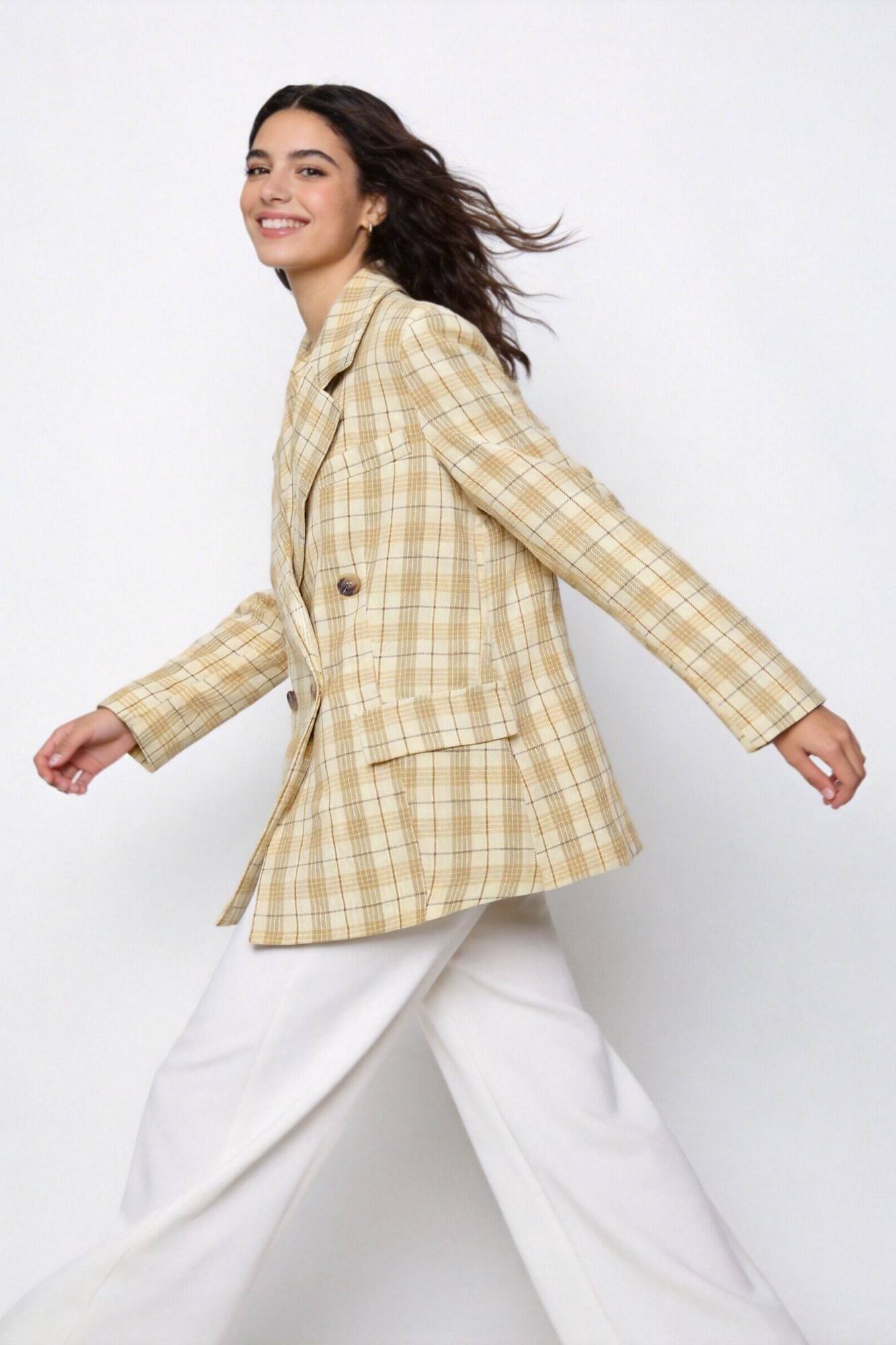 CHAQUETA ARMONIAS CUADROS