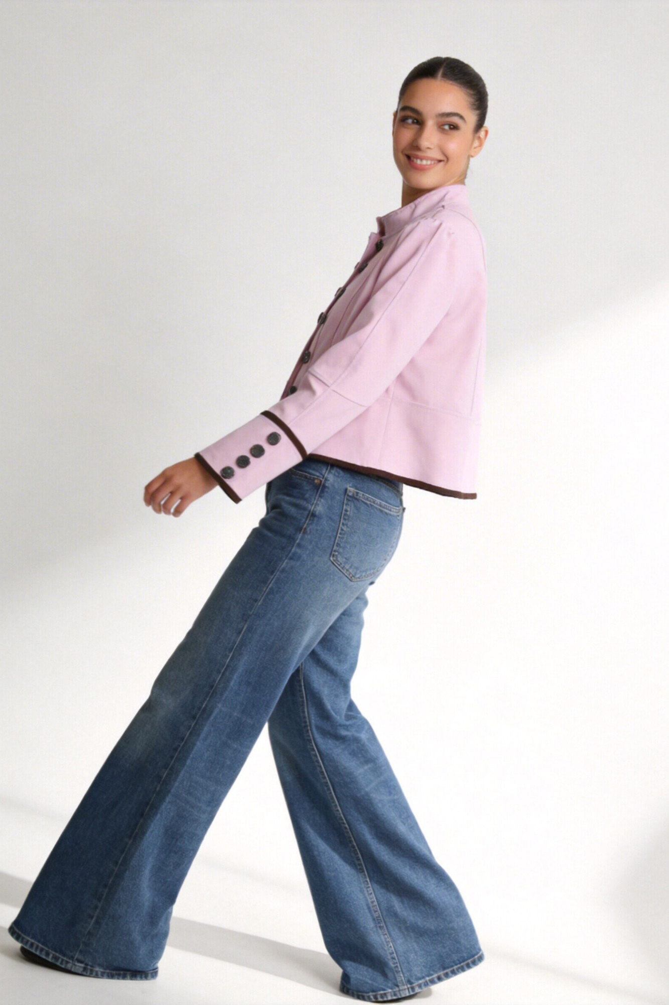 CHAQUETA ARMONIAS TEEN BOTONES