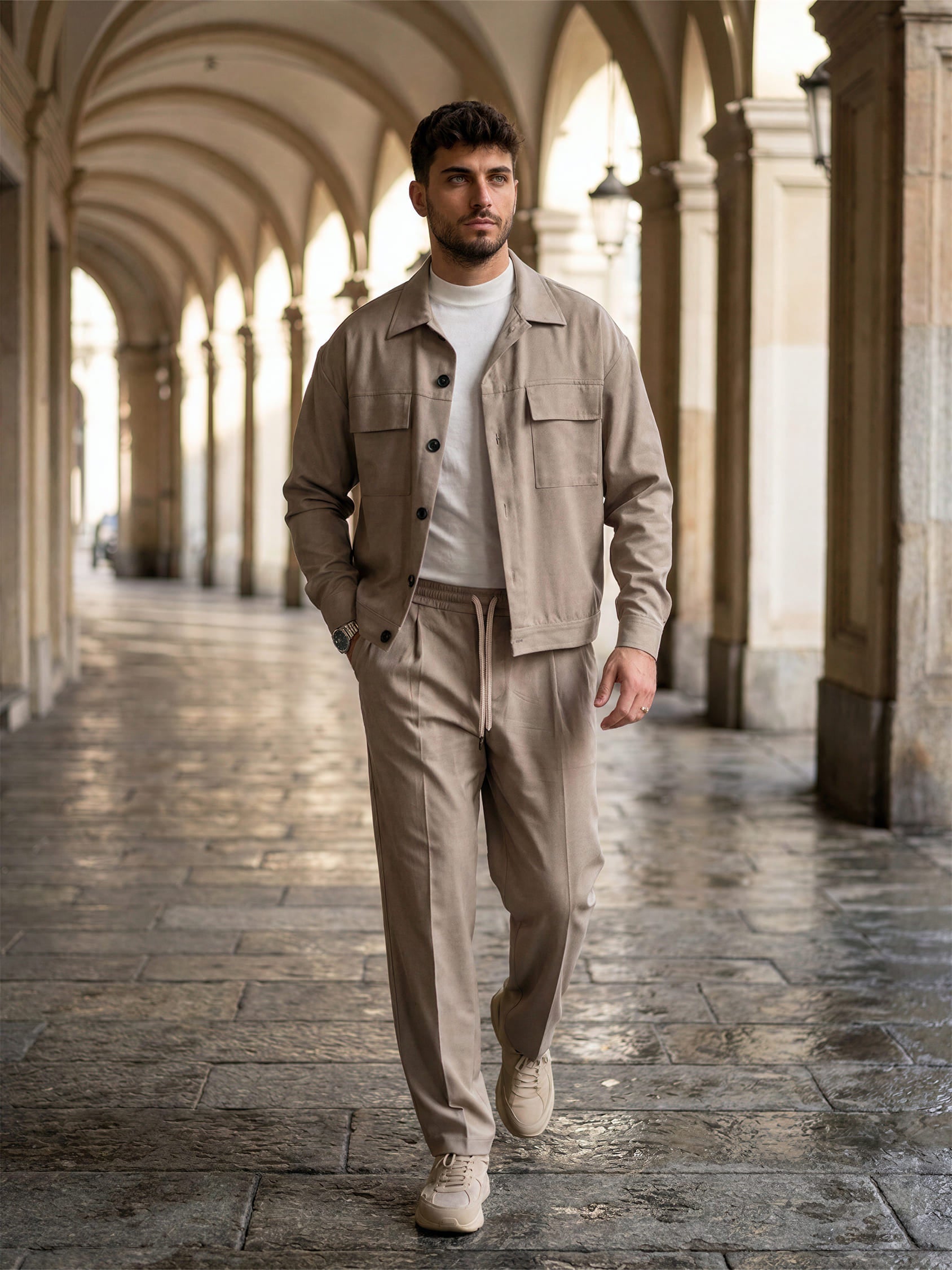 Atlas™ | Camisa Elegante Hombre